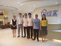 熱烈祝賀無錫曾總、陳總團(tuán)隊(duì)成功加入創(chuàng)綠家！