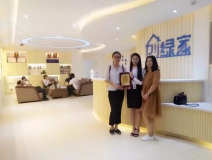 熱烈祝賀上海青浦陳總、萬總簽約創(chuàng)綠家！