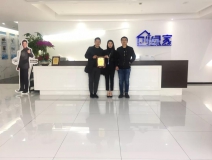 熱烈祝賀侯總、楊總簽約創(chuàng)綠家河北省唐山市區(qū)級代理！