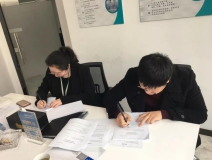 熱烈祝賀劉總、褚總簽約創(chuàng)綠家浙江省臺州市縣級代理！