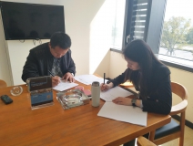 熱烈祝賀張總簽約創(chuàng)綠家江西省市級代理！